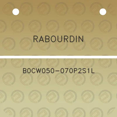 rabourdin-b0cw050-070p2s1l