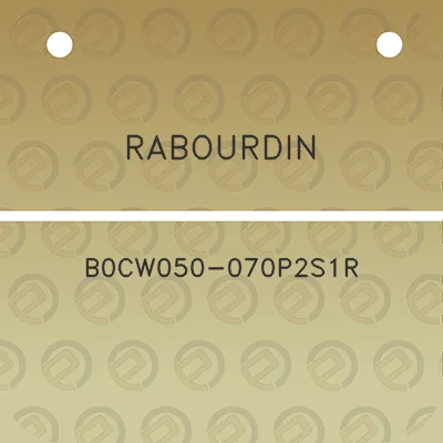 rabourdin-b0cw050-070p2s1r