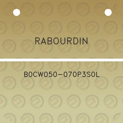 rabourdin-b0cw050-070p3s0l