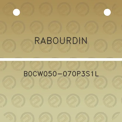 rabourdin-b0cw050-070p3s1l