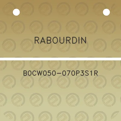 rabourdin-b0cw050-070p3s1r