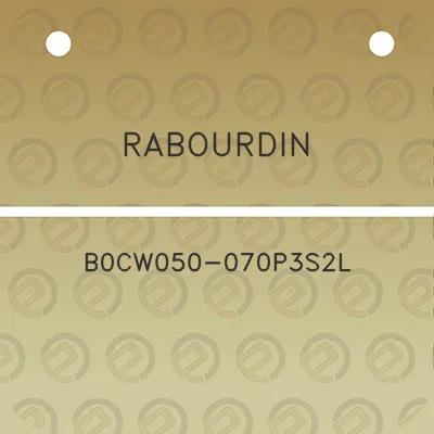 rabourdin-b0cw050-070p3s2l