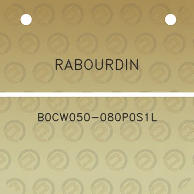 rabourdin-b0cw050-080p0s1l