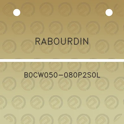 rabourdin-b0cw050-080p2s0l