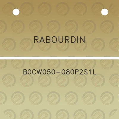 rabourdin-b0cw050-080p2s1l