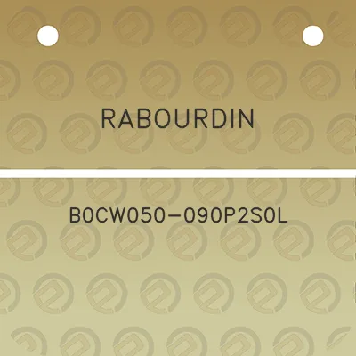 rabourdin-b0cw050-090p2s0l