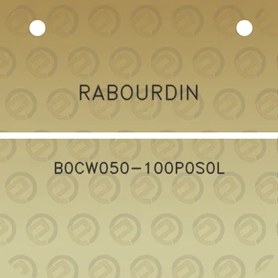 rabourdin-b0cw050-100p0s0l