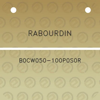 rabourdin-b0cw050-100p0s0r