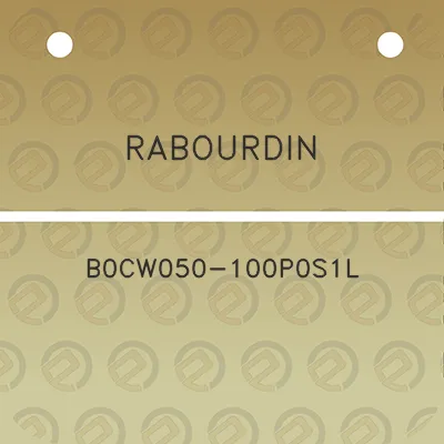 rabourdin-b0cw050-100p0s1l