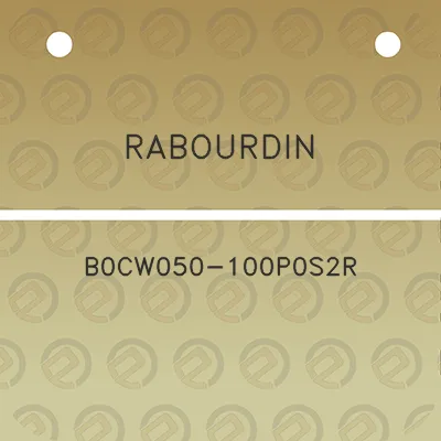 rabourdin-b0cw050-100p0s2r