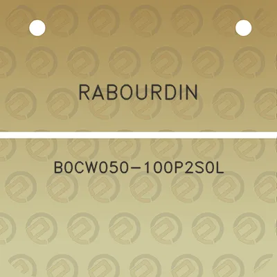 rabourdin-b0cw050-100p2s0l