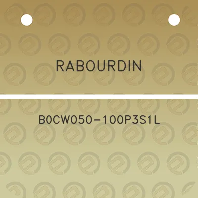 rabourdin-b0cw050-100p3s1l