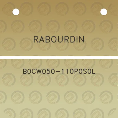 rabourdin-b0cw050-110p0s0l