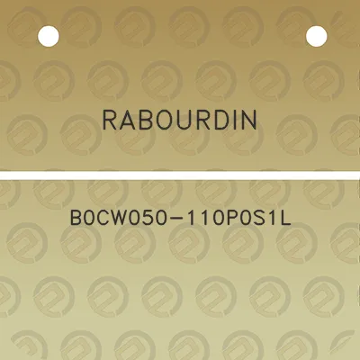 rabourdin-b0cw050-110p0s1l