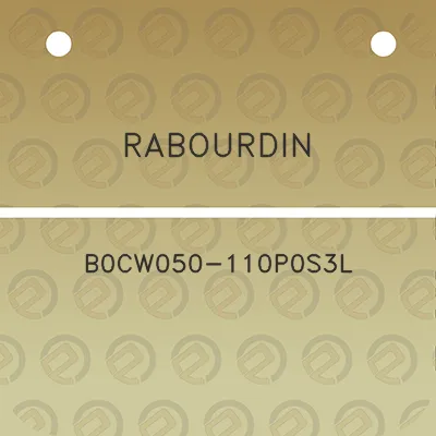 rabourdin-b0cw050-110p0s3l