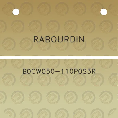 rabourdin-b0cw050-110p0s3r