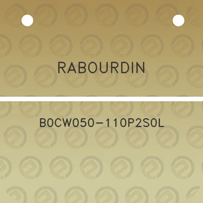 rabourdin-b0cw050-110p2s0l