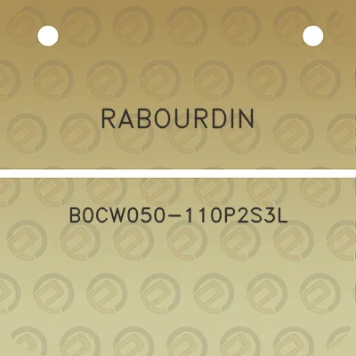 rabourdin-b0cw050-110p2s3l