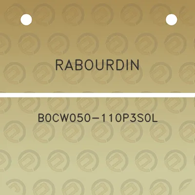 rabourdin-b0cw050-110p3s0l