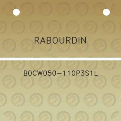 rabourdin-b0cw050-110p3s1l