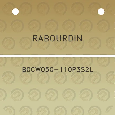 rabourdin-b0cw050-110p3s2l