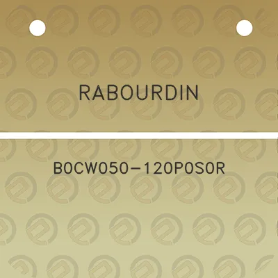 rabourdin-b0cw050-120p0s0r