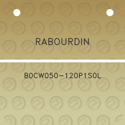 rabourdin-b0cw050-120p1s0l