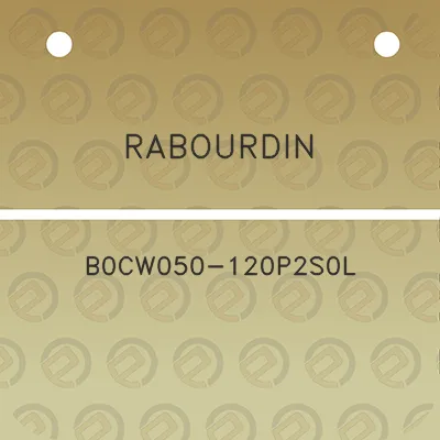 rabourdin-b0cw050-120p2s0l