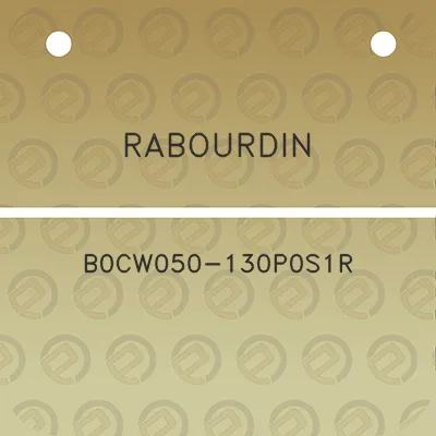 rabourdin-b0cw050-130p0s1r