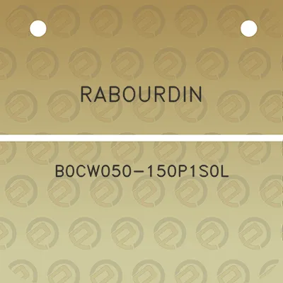 rabourdin-b0cw050-150p1s0l