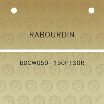 rabourdin-b0cw050-150p1s0r