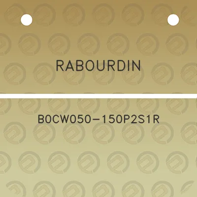 rabourdin-b0cw050-150p2s1r