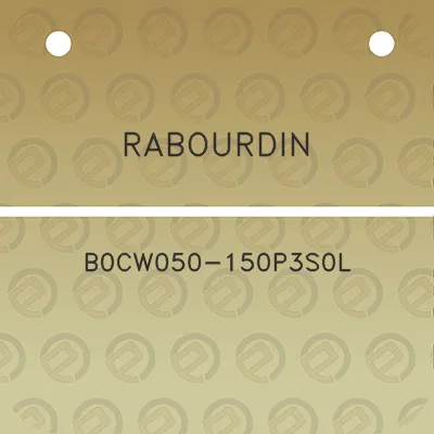 rabourdin-b0cw050-150p3s0l