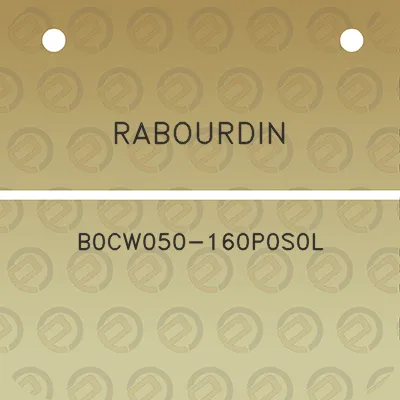 rabourdin-b0cw050-160p0s0l