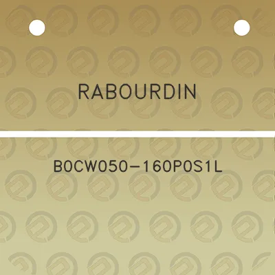 rabourdin-b0cw050-160p0s1l