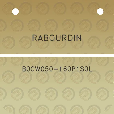 rabourdin-b0cw050-160p1s0l