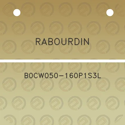 rabourdin-b0cw050-160p1s3l