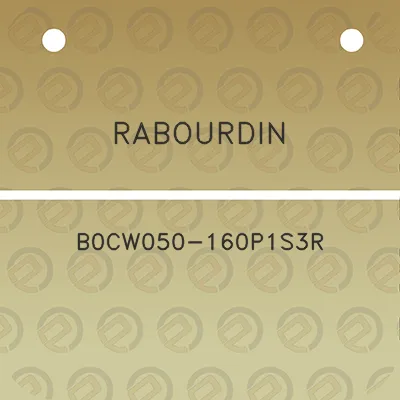 rabourdin-b0cw050-160p1s3r