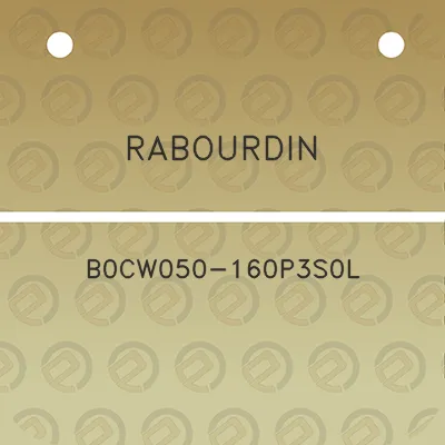 rabourdin-b0cw050-160p3s0l