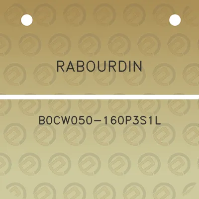 rabourdin-b0cw050-160p3s1l