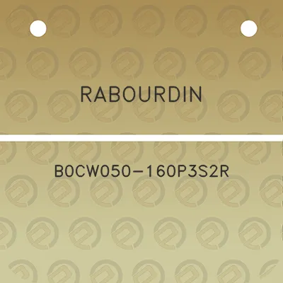 rabourdin-b0cw050-160p3s2r