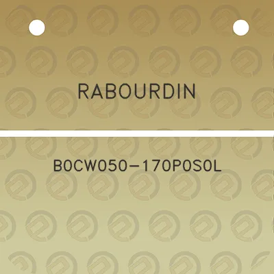 rabourdin-b0cw050-170p0s0l