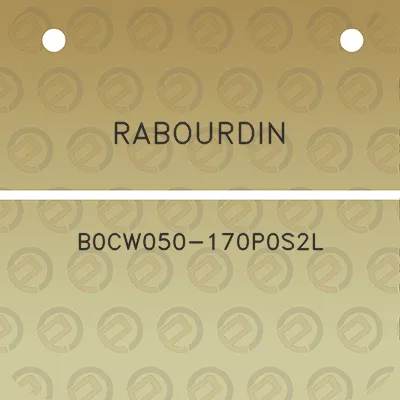 rabourdin-b0cw050-170p0s2l