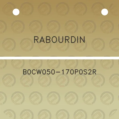 rabourdin-b0cw050-170p0s2r