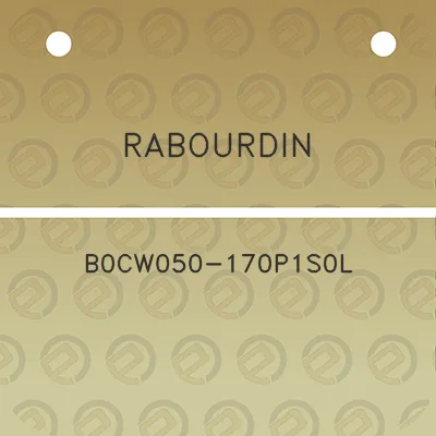 rabourdin-b0cw050-170p1s0l