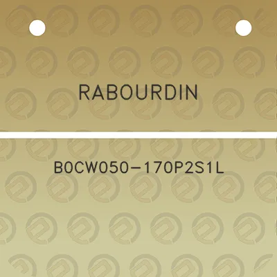 rabourdin-b0cw050-170p2s1l