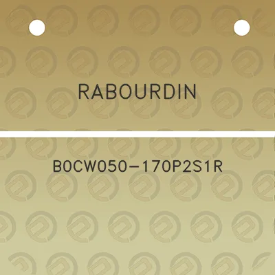 rabourdin-b0cw050-170p2s1r