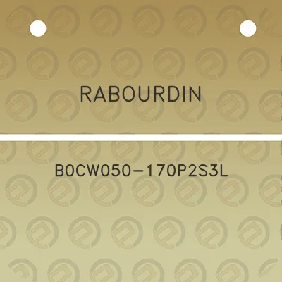 rabourdin-b0cw050-170p2s3l