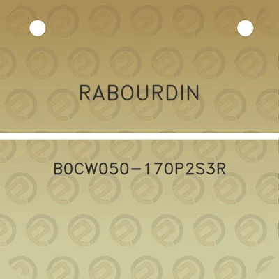 rabourdin-b0cw050-170p2s3r