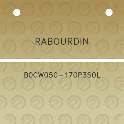 rabourdin-b0cw050-170p3s0l